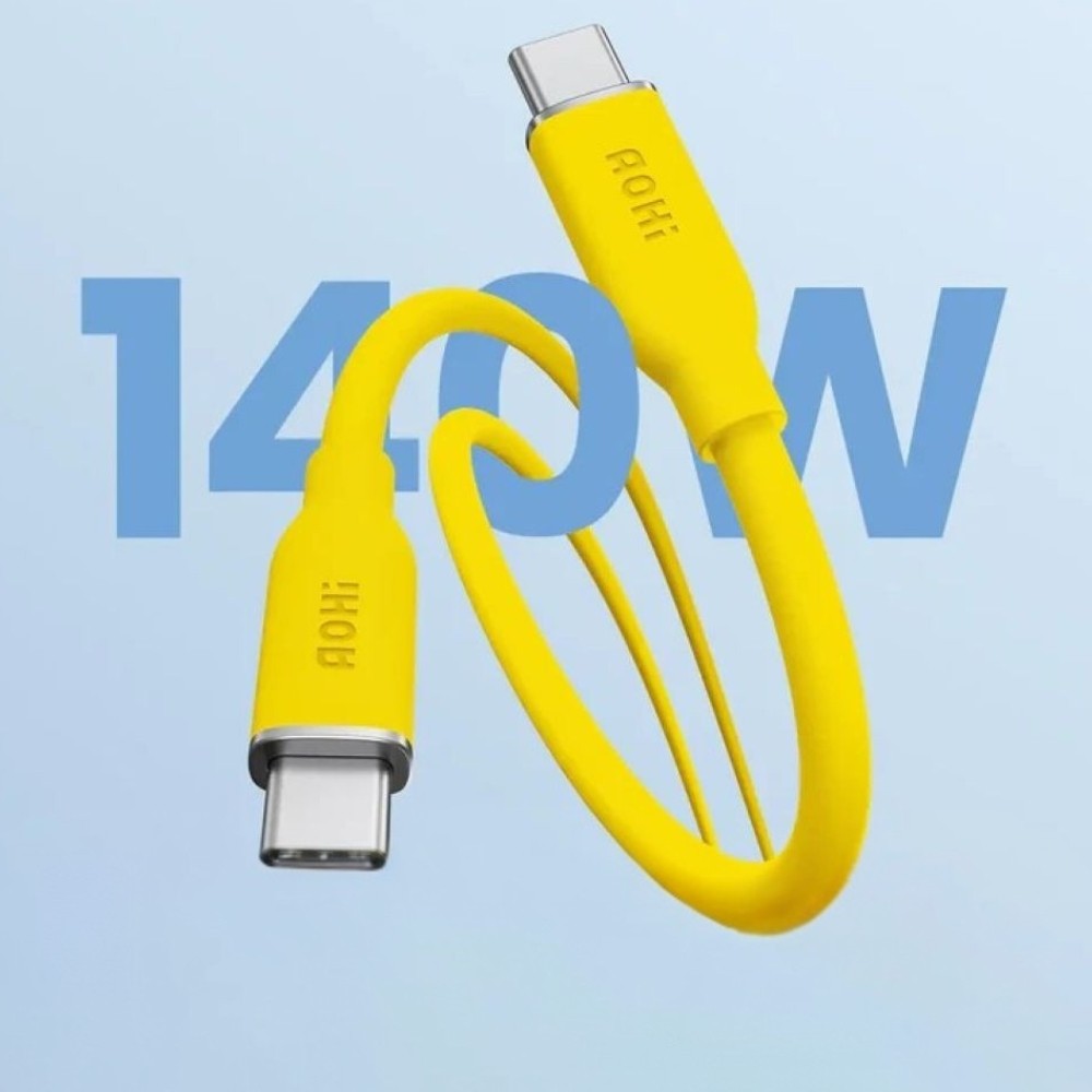Kabel USB-C AOHi SILKY CABLE MAGLINE 140W 1m