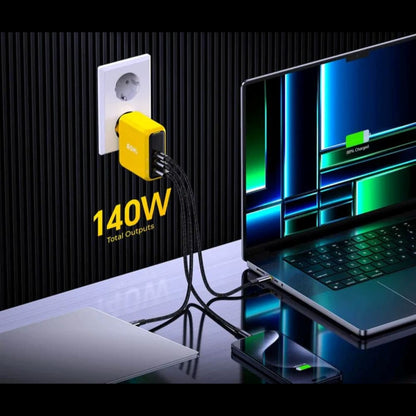 Ładowarka AOHi Magcube PD 140W 2x USB-C, 1x USB-A