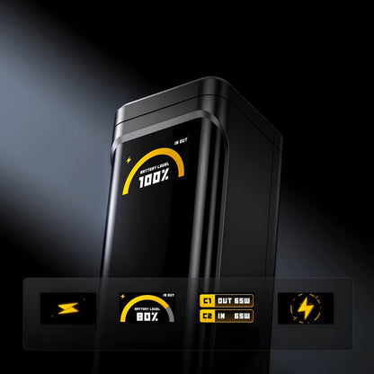 Powerbank AOHi Black Warrior PD 3.0 65W 10000mAh