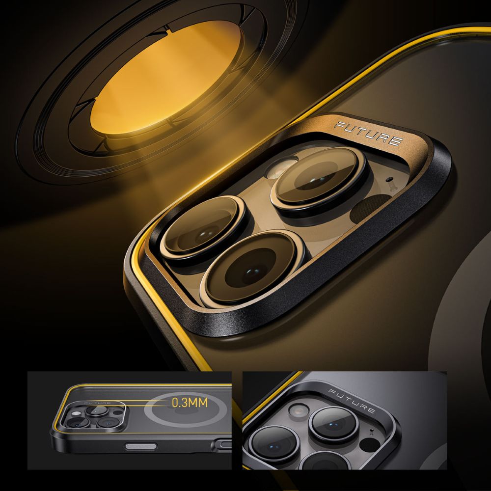 Etui na telefon AOHi The Future Magarmor iPhone 16 Pro Max Czarny