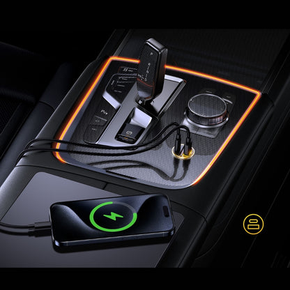 Ładowarka samochodowa AOHi Superauto PD 65W 1x USB-C, 1x USB-A