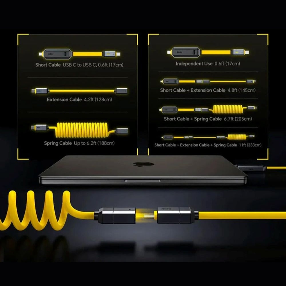 Zestaw Kabli USB-C z pamięcia Flash AOHi The Future Magflash 2 in 1 512GB