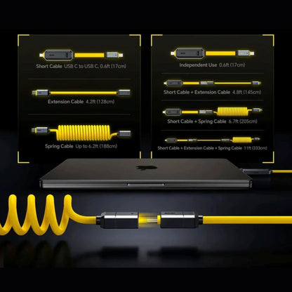 Zestaw Kabli USB-C z pamięcia Flash AOHi The Future Magflash 2 in 1 512GB