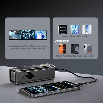Powerbank AOHi Black Warrior PD 3.0 65W 10000mAh