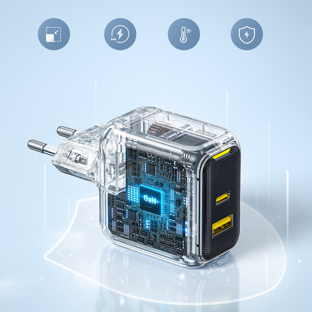 Ładowarka AOHi Magcube PD 67W 1x USB-C, 1x USB-A