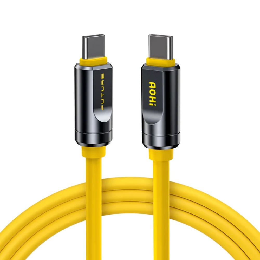 Kabel AOHI The Future Adonis USB-C do USB-C USB4 2.0 240W Thunderbolt 5 120GB/s 2m