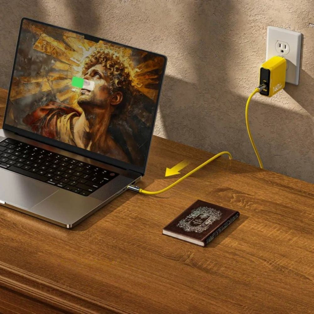 Kabel AOHI The Future Adonis USB-C do USB-C USB4 2.0 240W Thunderbolt 5 120GB/s 2m