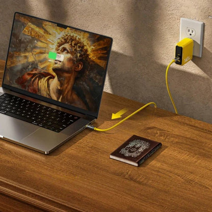 Kabel AOHI The Future Adonis USB-C do USB-C USB4 2.0 240W Thunderbolt 5 120GB/s 2m