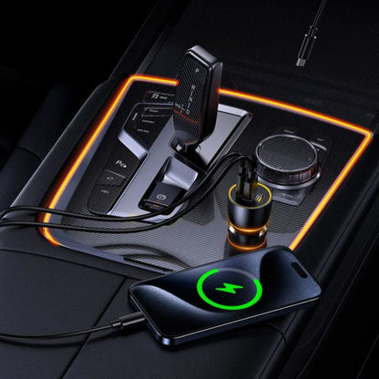 Ładowarka samochodowa AOHi Superauto PD 170W 2x USB-C, 1x USB-A