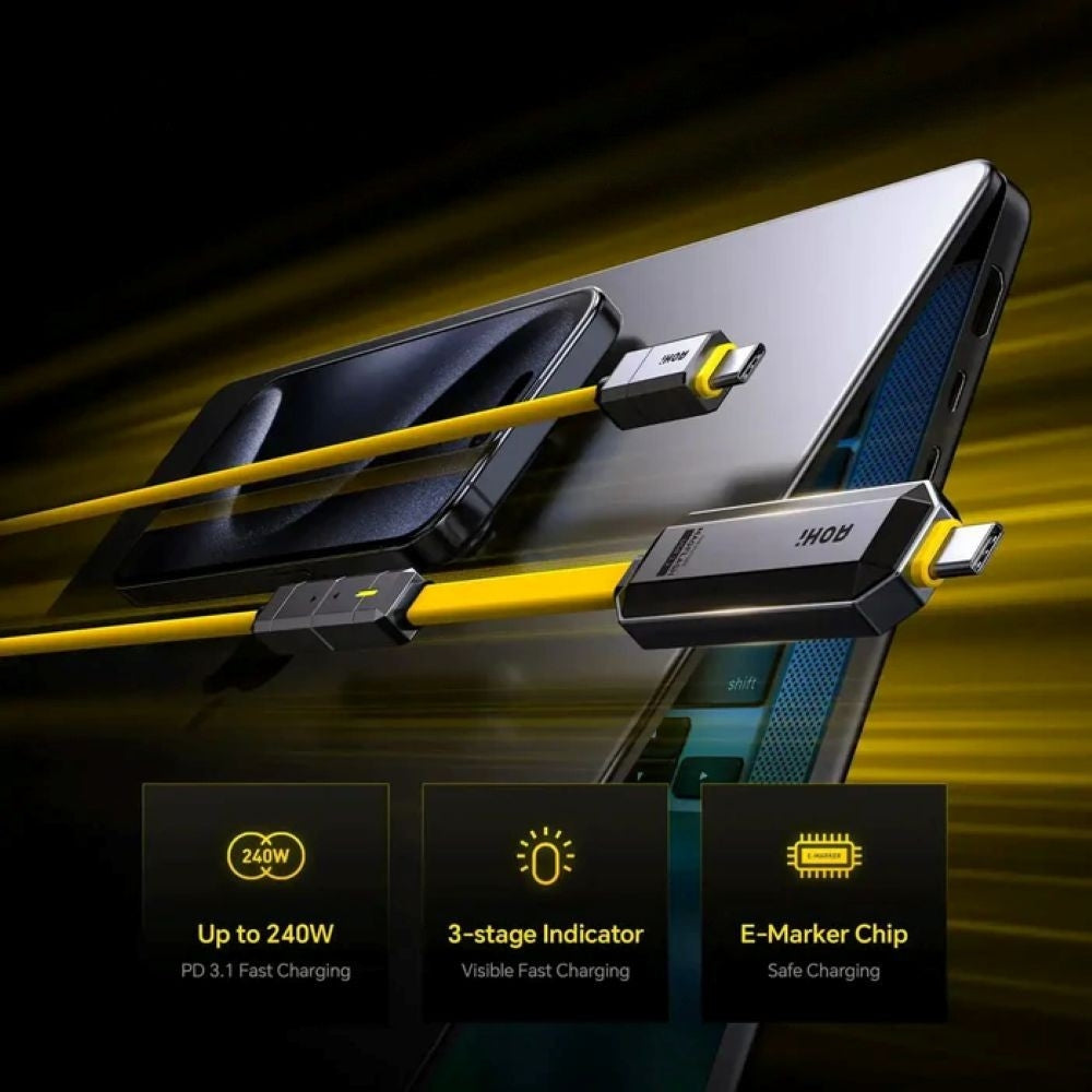 Zestaw Kabli USB-C z pamięcia Flash AOHi The Future Magflash 2 in 1 512GB