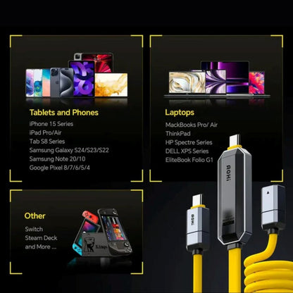 Zestaw Kabli USB-C z pamięcia Flash AOHi The Future Magflash 2 in 1 512GB