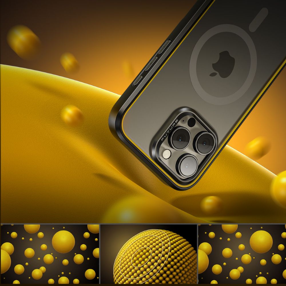 Etui na telefon AOHi The Future Magarmor iPhone 16 Pro Max Desert Titanium